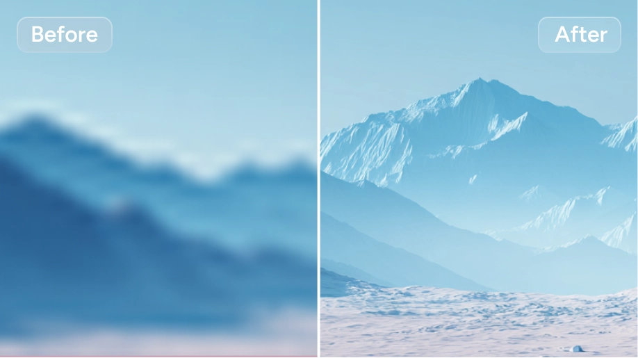 das Landschaftsbild in AI Ease verbessern
